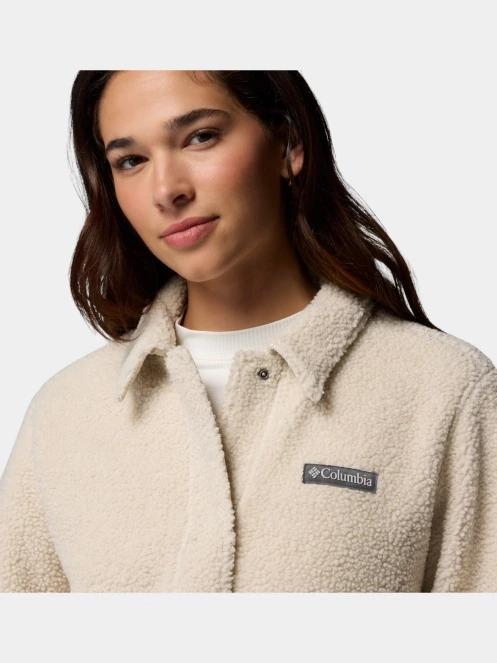 Columbia Panorama Shirt Jacket női ingkabát homok színben 7