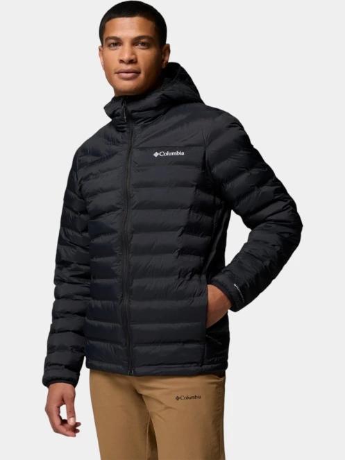 Columbia Terwilliger Trail Heat Seal Hooded Jacket férfi steppelt átmeneti kabát fekete színben 2
