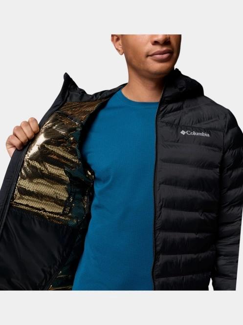 Columbia Terwilliger Trail Heat Seal Hooded Jacket férfi steppelt átmeneti kabát fekete színben 8