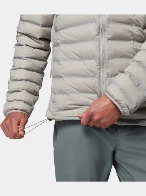 Columbia Terwilliger Trail Heat Seal Hooded Jacket férfi steppelt átmeneti kabát szürke színben 8
