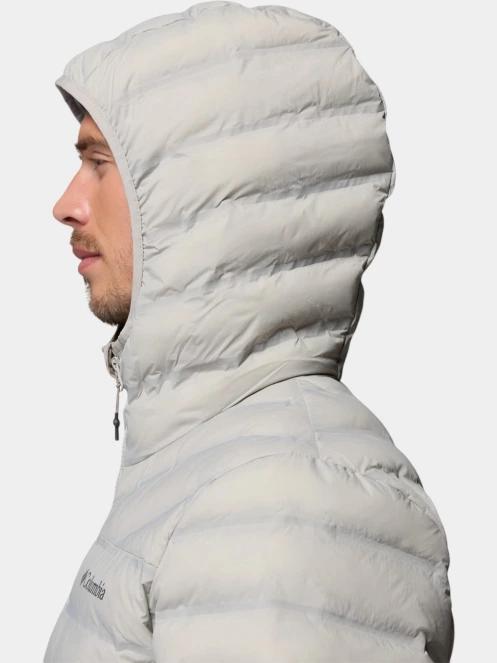 Columbia Terwilliger Trail Heat Seal Hooded Jacket férfi steppelt átmeneti kabát szürke színben 9