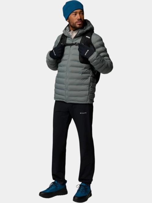 Columbia Terwilliger Trail Heat Seal Hooded Jacket férfi steppelt átmeneti kabát zöld színben 6