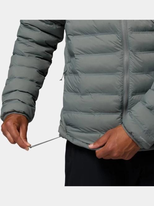 Columbia Terwilliger Trail Heat Seal Hooded Jacket férfi steppelt átmeneti kabát zöld színben 9