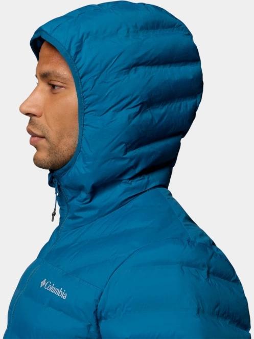 Columbia Terwilliger Trail Heat Seal Hooded Jacket férfi steppelt átmeneti kabát kék színben 11