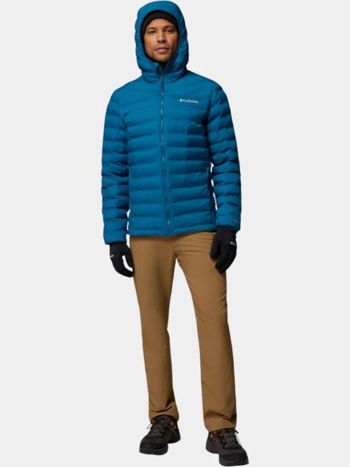 Columbia Terwilliger Trail Heat Seal Hooded Jacket férfi steppelt átmeneti kabát kék színben 7