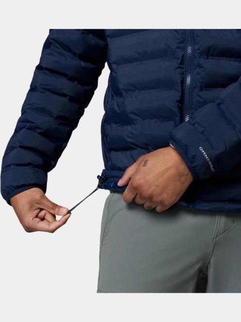 Columbia Terwilliger Trail Heat Seal Hooded Jacket férfi steppelt átmeneti kabát sötétkék színben 8