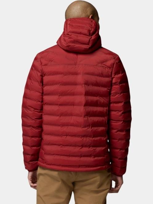 Columbia Terwilliger Trail Heat Seal Hooded Jacket férfi steppelt átmeneti kabát piros színben 4