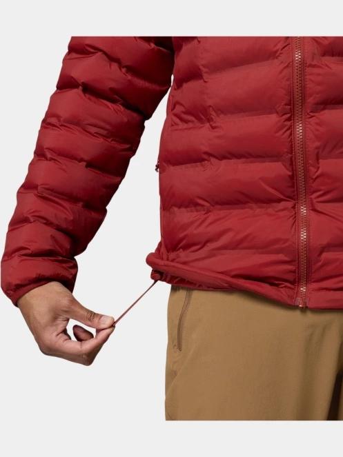 Columbia Terwilliger Trail Heat Seal Hooded Jacket férfi steppelt átmeneti kabát piros színben 8