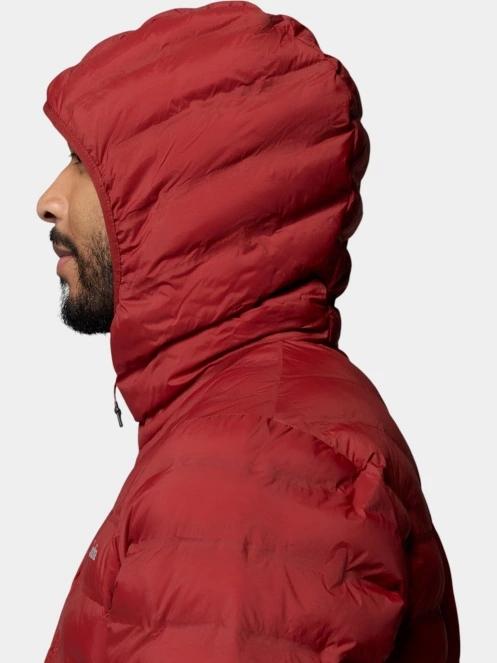 Columbia Terwilliger Trail Heat Seal Hooded Jacket férfi steppelt átmeneti kabát piros színben 10