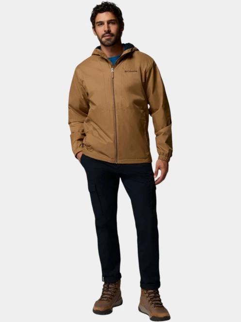 Columbia Glenbrook Bend Fleece Lined Jacket férfi átmeneti kabát oliva színben 5