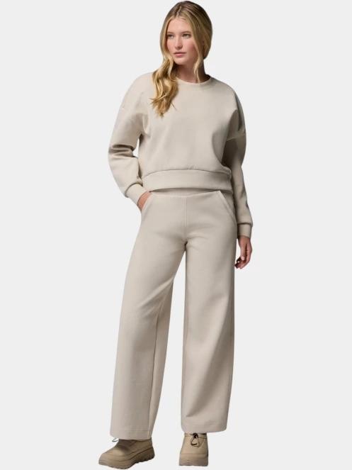 Columbia Amazesweats Heavyweight Pant női hosszú nadrág homok színben 5