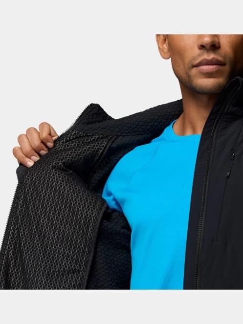 Columbia Arctic Crest II Hybrid Full Zip férfi hibrid felső fekete színben 8
