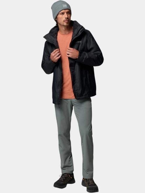 Columbia Watertight Interchange Jacket férfi 3 az 1-ben kabát fekete színben 5