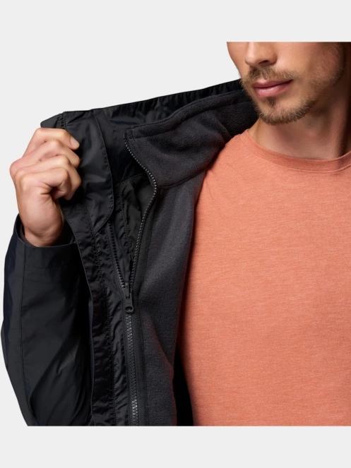 Columbia Watertight Interchange Jacket férfi 3 az 1-ben kabát fekete színben 8