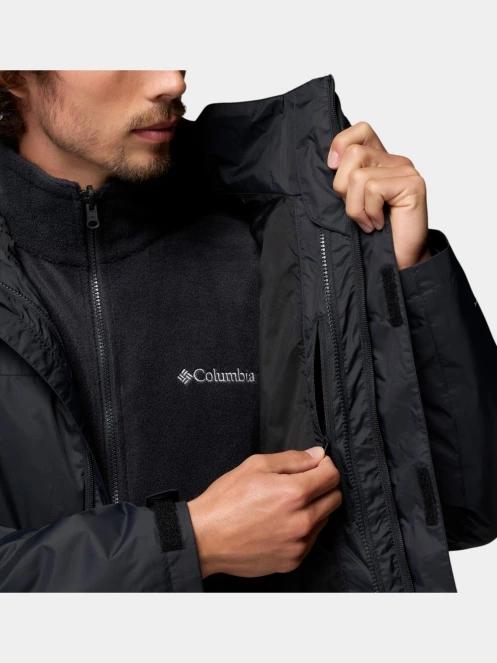 Columbia Watertight Interchange Jacket férfi 3 az 1-ben kabát fekete színben 9