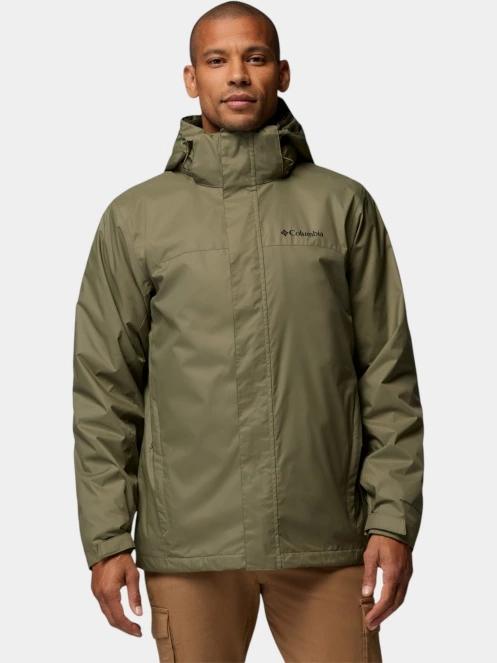Columbia Watertight Interchange Jacket férfi 3 az 1-ben kabát zöld színben 2