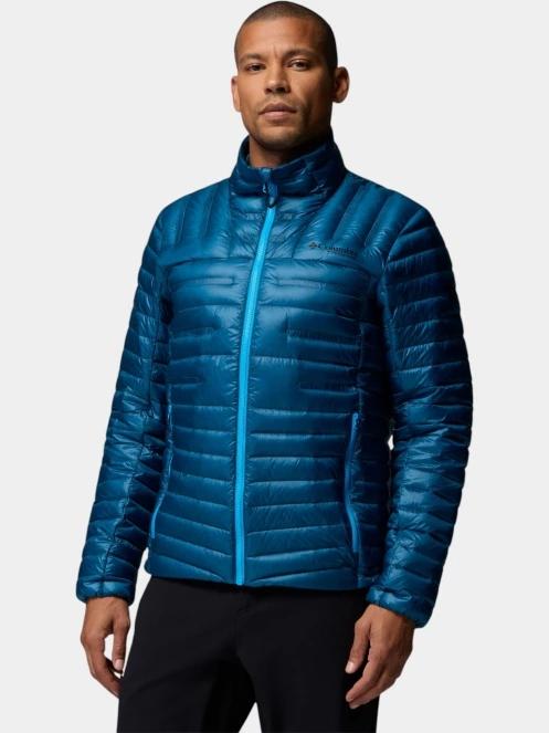 Columbia Endevour Mountain Down Jacket férfi pehelykabát kék színben 2