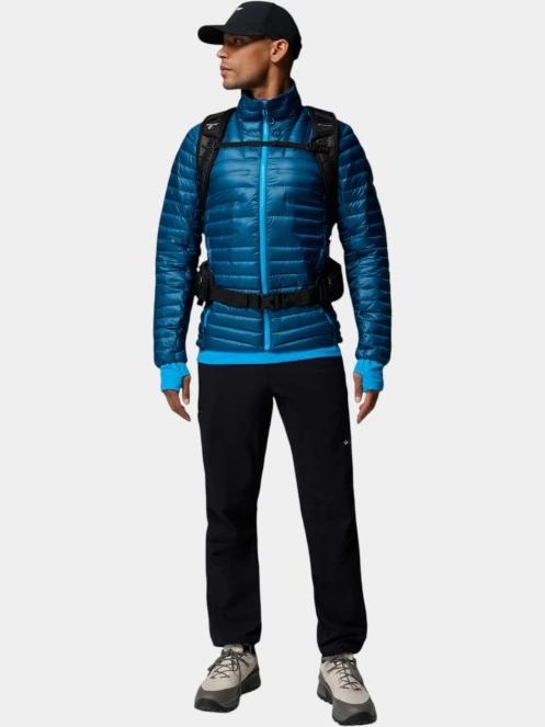Columbia Endevour Mountain Down Jacket férfi pehelykabát kék színben 5