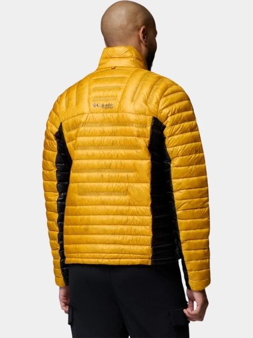 Columbia Endevour Mountain Down Jacket férfi pehelykabát narancssárga színben 4