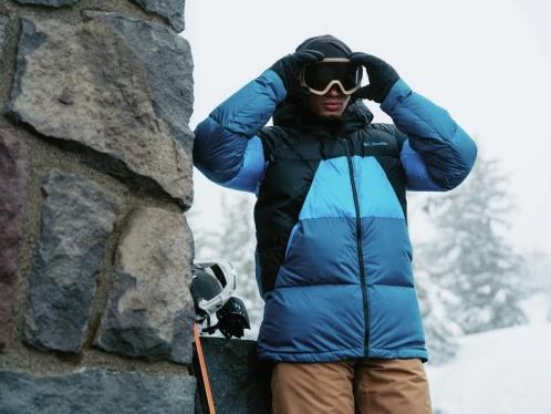 Columbia Slope Style II Jacket férfi síkabát kék színben 12