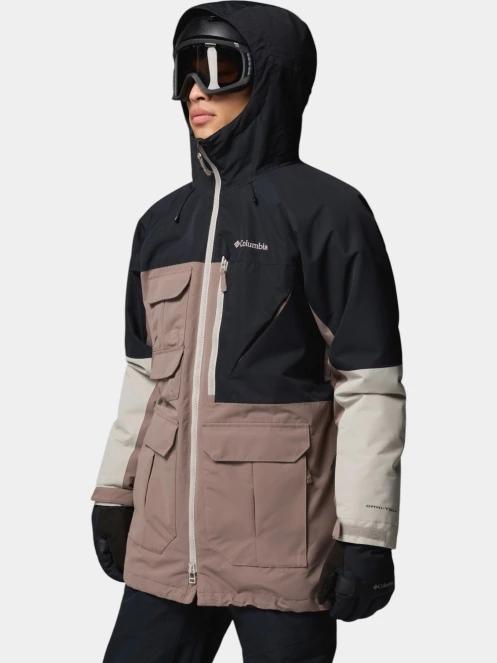 Columbia Slope Style II Jacket férfi síkabát barna színben 2