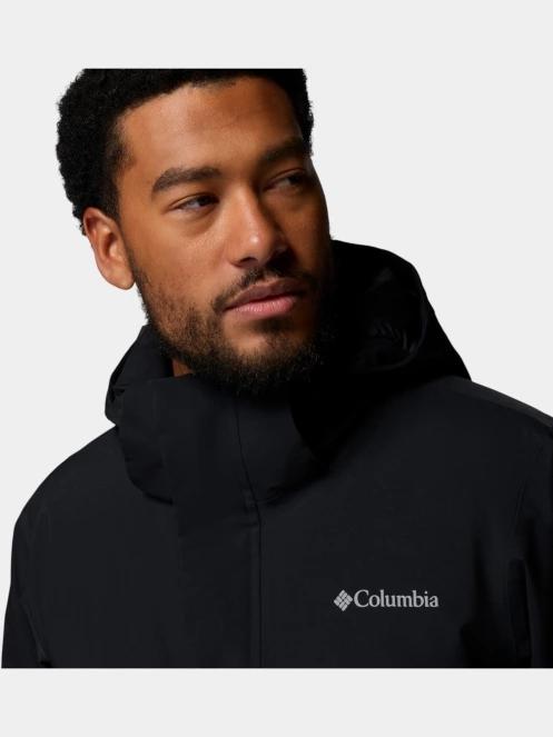 Columbia Street Heights Car Coat férfi vízhatlan kabát fekete színben 8