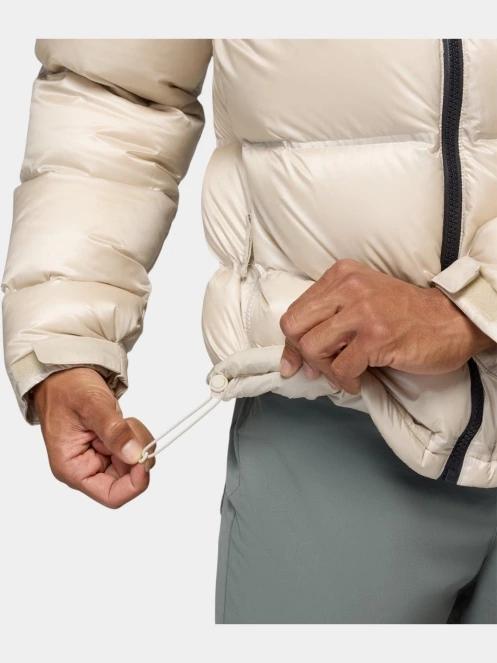 Columbia Street Heights Heat seal Down Puffer férfi pehelykabát homok színben 8