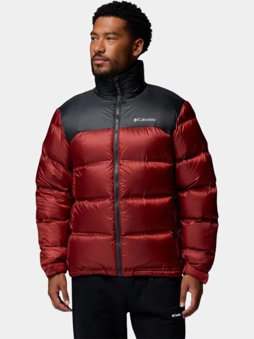 Columbia Street Heights Heat seal Down Puffer férfi pehelykabát piros színben 2