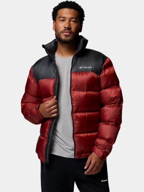 Columbia Street Heights Heat seal Down Puffer férfi pehelykabát piros színben 6