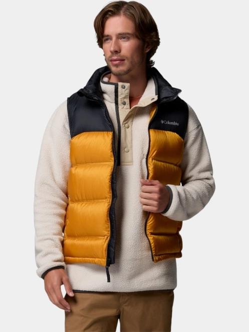 Columbia Street Heights Heat Seal Down Vest férfi mellény narancssárga színben 6