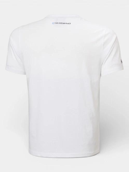 Helly Hansen The Ocean Race T-Shirt 2.0 férfi rövid ujjú póló fehér színben 6
