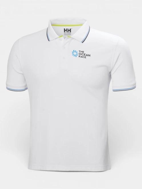 Helly Hansen The Ocean Race Polo 2.0 férfi galléros póló fehér színben 2