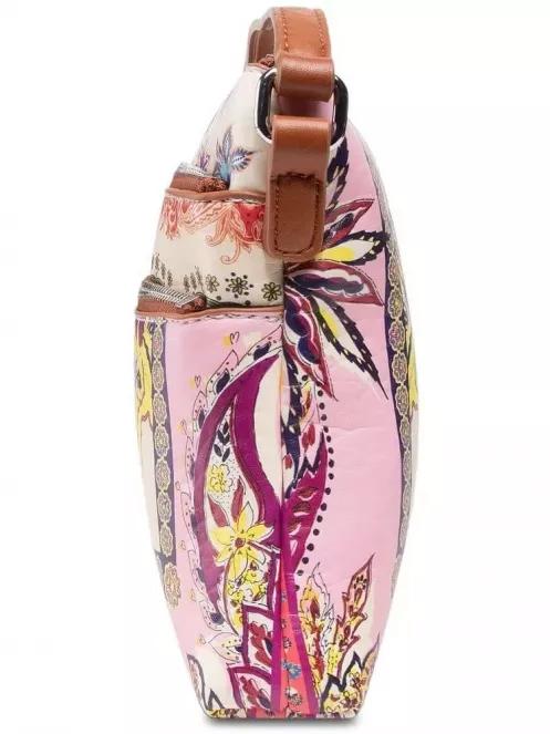 Desigual Bols Pink Boho Durban női táska multikolor színben 3