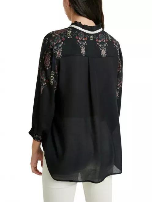 Desigual Blus Indira női blúz fekete színben 3