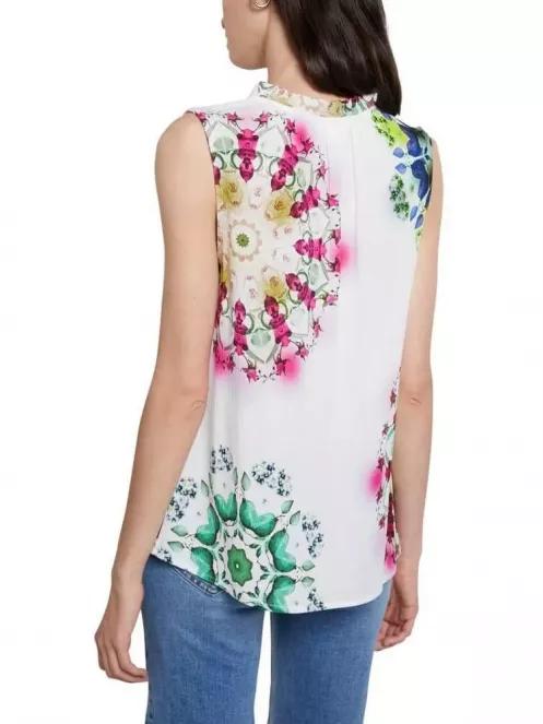Desigual Blus Rosen női blúz fehér színben 3