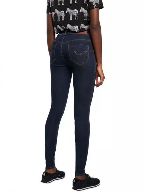 Desigual Denim 2Skin Ii női farmernadrág sötétkék színben 3