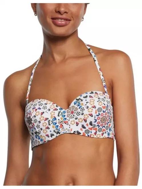 Desigual Biki Bahamas női bikini felső fehér színben 2