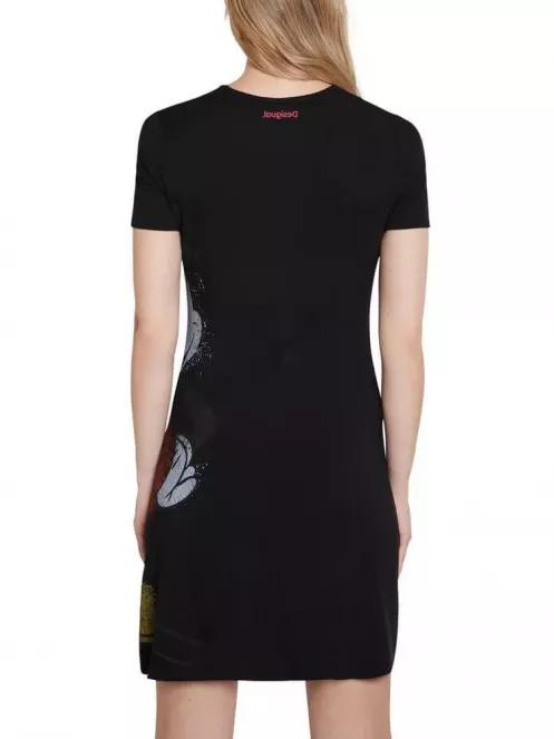 Desigual Vest Mickey női ruha fekete színben 2