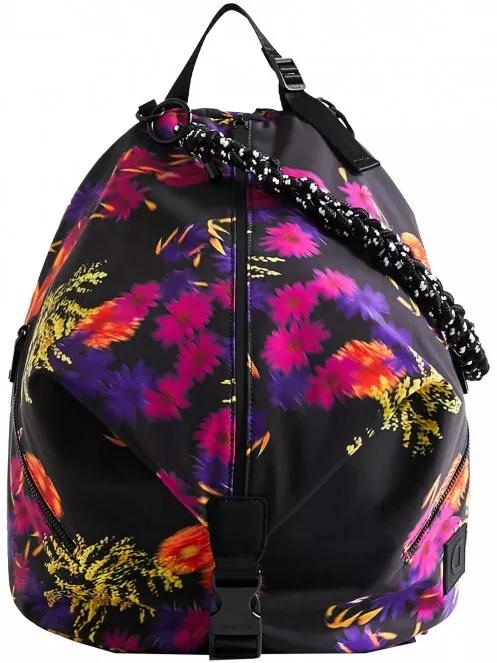 Desigual Back Misty Flower Viana női hátizsák fekete színben 4