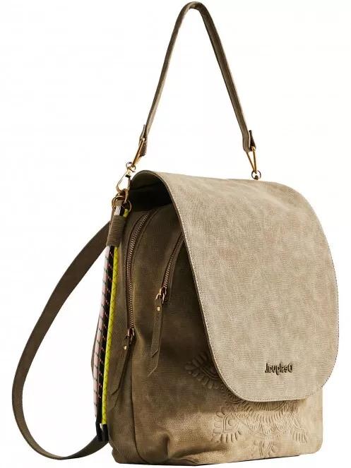 Desigual Back Aquiles Ankara női hátizsák homok színben 4