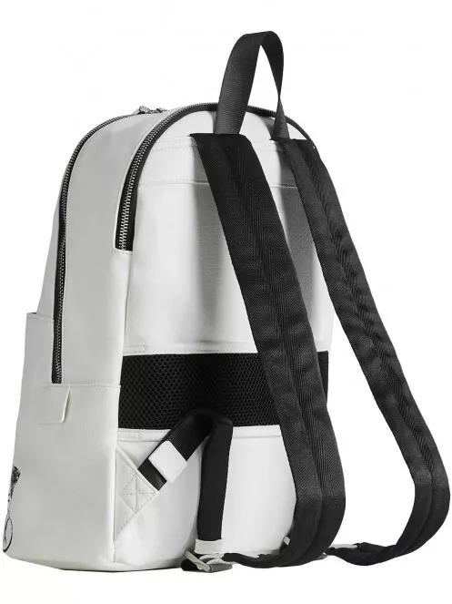 Desigual Back Mickey Mombasa 2Zippers női hátizsák fehér színben 3