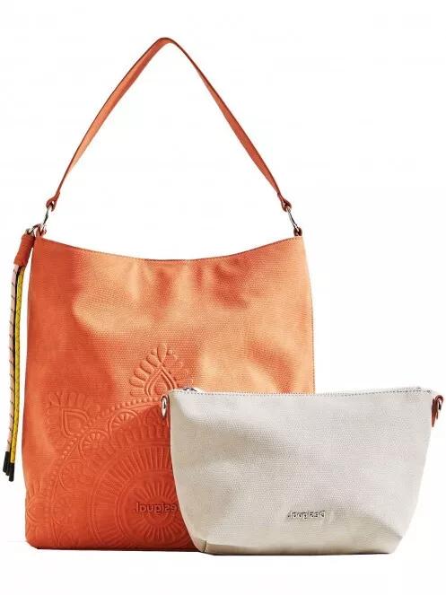 Desigual Bols Aquiles Butan női táska narancssárga színben 2
