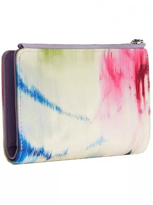 Desigual Mone Focus Floral Arty Emma női pénztárca fehér színben 3