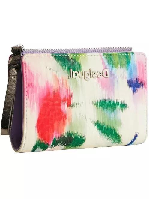 Desigual Mone Focus Floral Arty Emma női pénztárca fehér színben 4