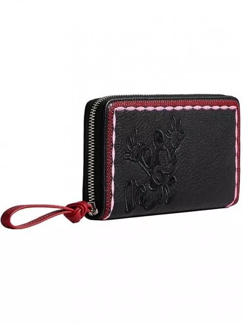 Desigual Mone Mickey Fiona női pénztárca fekete színben 4