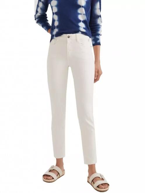 Desigual Denim Basic Core női farmernadrág fehér színben 2