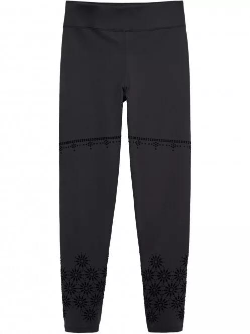 Desigual Legging Vela női leggings fekete színben 6