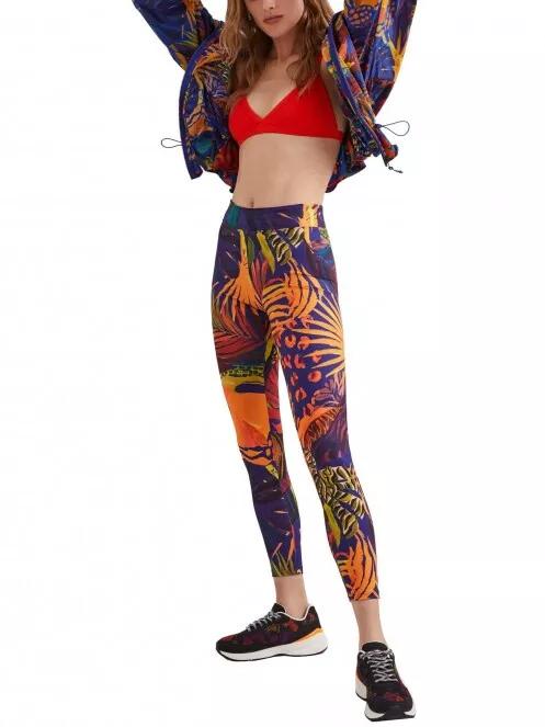 Desigual Legging Voley női leggings multikolor színben 4