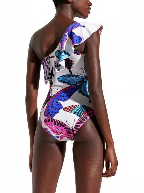 Desigual Swim Ariel női fürdőruha fehér színben 3