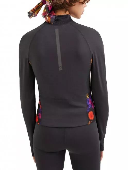 Desigual Sweat Tenis női hosszú ujjú sport póló fekete színben 3